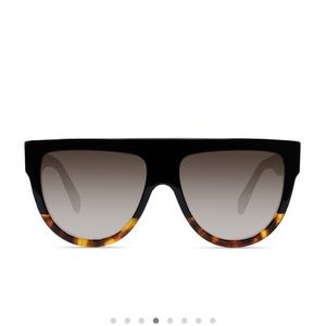 Celine flat top aviator sunglasses